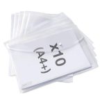 Irattartó tasak, A4+, PP, patentos, RAPESCO "Ec...