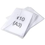 Irattartó tasak, A3, PP, patentos, RAPESCO "Eco...