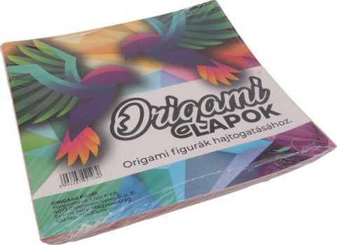 Origami papír, 20x20 cm, 100 lap