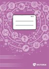 Füzet, tűzött, A5, hangjegy, 16 lap, VICTORIA P...