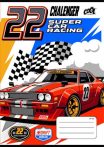 Füzet, tűzött, A5, kockás, 32 lap, COOL BY VICT...