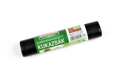 Szemeteszsák, újrahasznosított, 135 l, 5 db, 70...