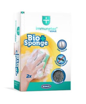 Mosogatószivacs, 2 db, BONUS "Bioactive Sponge...