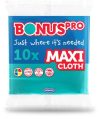 Törlőkendő, univerzális, 10 db, BONUS "MAXI", zöld Törlőkendő, univerzális, 10 db, BONUS "MAXI", zöld