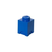 Tárolódoboz, szögletes, LEGO, kék