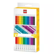 Zseléstoll készlet, 0,7 mm, kupakos, LEGO, 10 k...