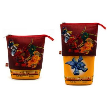 Tolltartó, cipzáras, pop-up, LEGO "Ninjago Drag...