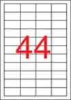 Etikett, univerzális, 48,5x25,4 mm, APLI, 22000...
