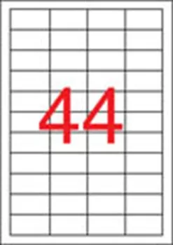 Etikett, univerzális, 48,5x25,4 mm, APLI, 22000... Etikett, univerzális, 48,5x25,4 mm, APLI, 22000...