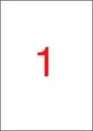 Etikett, univerzális, 210x297 mm, APLI, 25 etik... Etikett, univerzális, 210x297 mm, APLI, 25 etik...