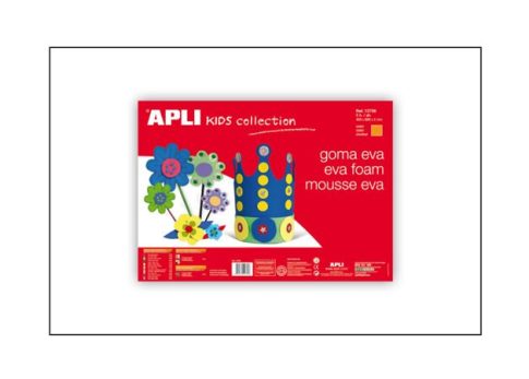 Moosgumi, 400x600 mm, APLI Kids "Eva Sheets", f...