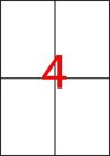 Etikett, univerzális, 105x148 mm, APLI, 40 etik... Etikett, univerzális, 105x148 mm, APLI, 40 etik...