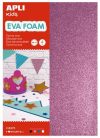 Moosgumi, 210x297 mm, A4, glitteres, APLI Kids... Moosgumi, 210x297 mm, A4, glitteres, APLI Kids...