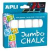 Aszfaltkréta, kerek, jumbo, APLI, fehér Aszfaltkréta, kerek, jumbo, APLI, fehér