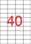 Etikett, univerzális, 52,5x29,7 mm, APLI, 20000... Etikett, univerzális, 52,5x29,7 mm, APLI, 20000...