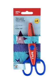Olló, kreatív, cikkcakk, APLI Kids "Zig-Zag", p...