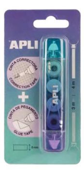 Hibajavító- és ragasztóroller, 2in1, 5 mm x 4-3...