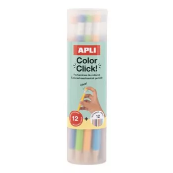 Színes töltőceruza készlet, ceruzatartóban, APL... Színes töltőceruza készlet, ceruzatartóban, APL...