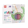 Filctoll készlet, 3,6 mm, kimosható, metálfényű...