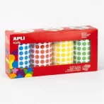 Kerek matricák, 10,5 mm, APLI Kids "Stickers",... Kerek matricák, 10,5 mm, APLI Kids "Stickers",...