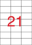 Etikett, univerzális, 70x42,4 mm, APLI, 2100 et... Etikett, univerzális, 70x42,4 mm, APLI, 2100 et...