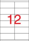 Etikett, univerzális, 105x48 mm, APLI, 1200 eti...