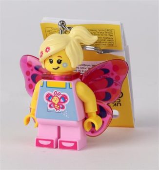 Kulcstartó, LED világítással, LEGO "Butterfly G...