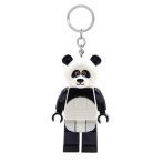 Kulcstartó, LED világítással, LEGO "Panda Guy"