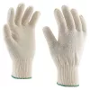 Védőkesztyű, kötött, pamut, 11-es méret, fehér