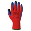 Védőkesztyű, latex, M méret "Duo-Flex", piros-kék Védőkesztyű, latex, M méret "Duo-Flex", piros-kék