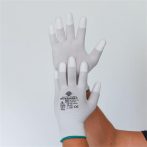 Védőkesztyű, karbonszálas, PU ujjbegy mártott,...