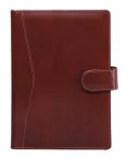 Kalendárium, gyűrűs, betétlapokkal, "M", bőr, S...