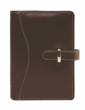 Kalendárium, gyűrűs, betétlapokkal, "M", műbőr,...