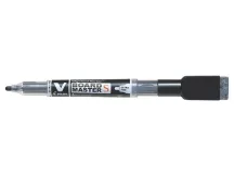 Táblamarker, törlőkupakkal, 1,3 mm, EF, kúpos,...