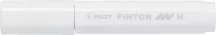 Dekormarker, 1,4 mm, PILOT "Pintor M", fehér