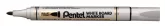 Táblamarker, 2 mm, kúpos hegy, PENTEL, fekete Táblamarker, 2 mm, kúpos hegy, PENTEL, fekete
