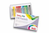   Olajpasztell kréta, PENTEL, "Arts", 12 különböző szín