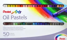 Olajpasztell kréta, PENTEL, "Arts", 50 különböz...
