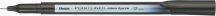 Tűfilc, 0,4 mm, PENTEL "Pointliner", fekete