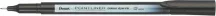 Tűfilc, 0,4 mm, PENTEL "Pointliner", fekete