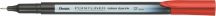 Tűfilc, 0,4 mm, PENTEL "Pointliner", piros