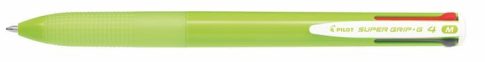 Golyóstoll, 0,27 mm, nyomógombos, világoszöld t...