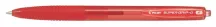 Golyóstoll, 0,22 mm, nyomógombos, PILOT "Super...