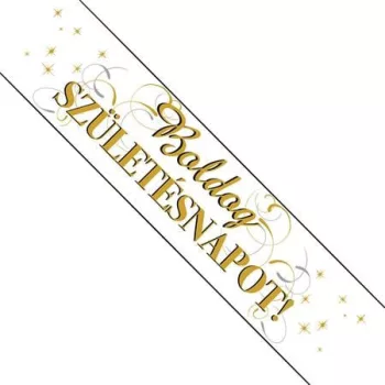 Vállszalag,"Boldog Születésnapot" elegáns