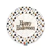 Tányér, papír, 22 cm, "Halloween"