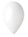 Léggömb, 26 cm, fehér