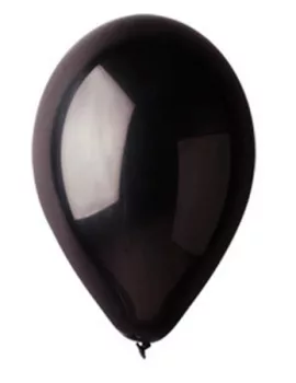 Léggömb, 26 cm, fekete Léggömb, 26 cm, fekete