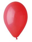 Léggömb, 26 cm, piros