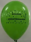 Léggömb, 26 cm, két oldalon nyomott "Boldog szü... Léggömb, 26 cm, két oldalon nyomott "Boldog szü...