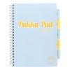 Spirálfüzet, A4, vonalas, 100 lap, PUKKA PAD "P...